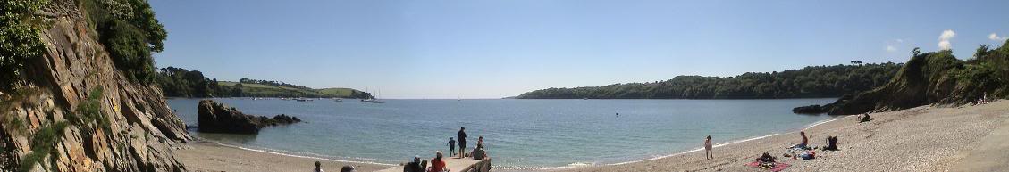 Trebah Beach Polgwidden Cove (c) Martin Imber